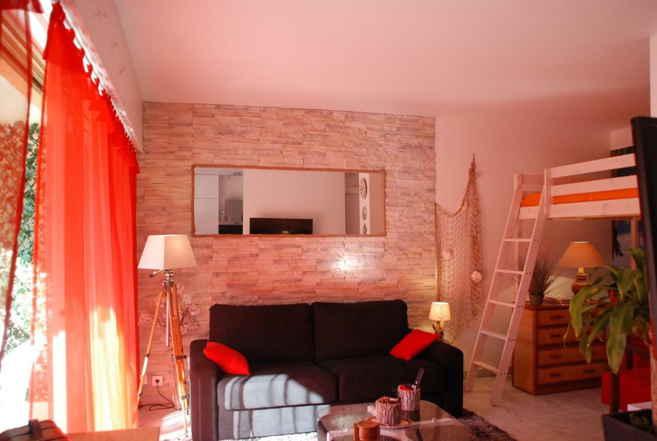 Studio - Juan les pins - proximité plages Antibes Extérieur photo